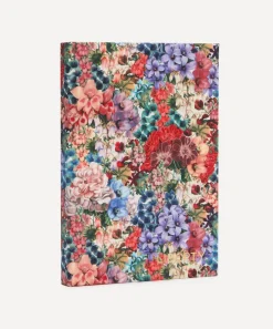 Liberty Stationery And Games^Painted Travels Print Cotton A5 Lined Notebook