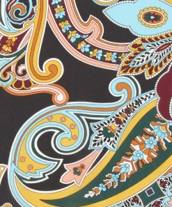 Liberty Fabrics Crepe De Chine^Paisley Fanfare Crepe de Chine