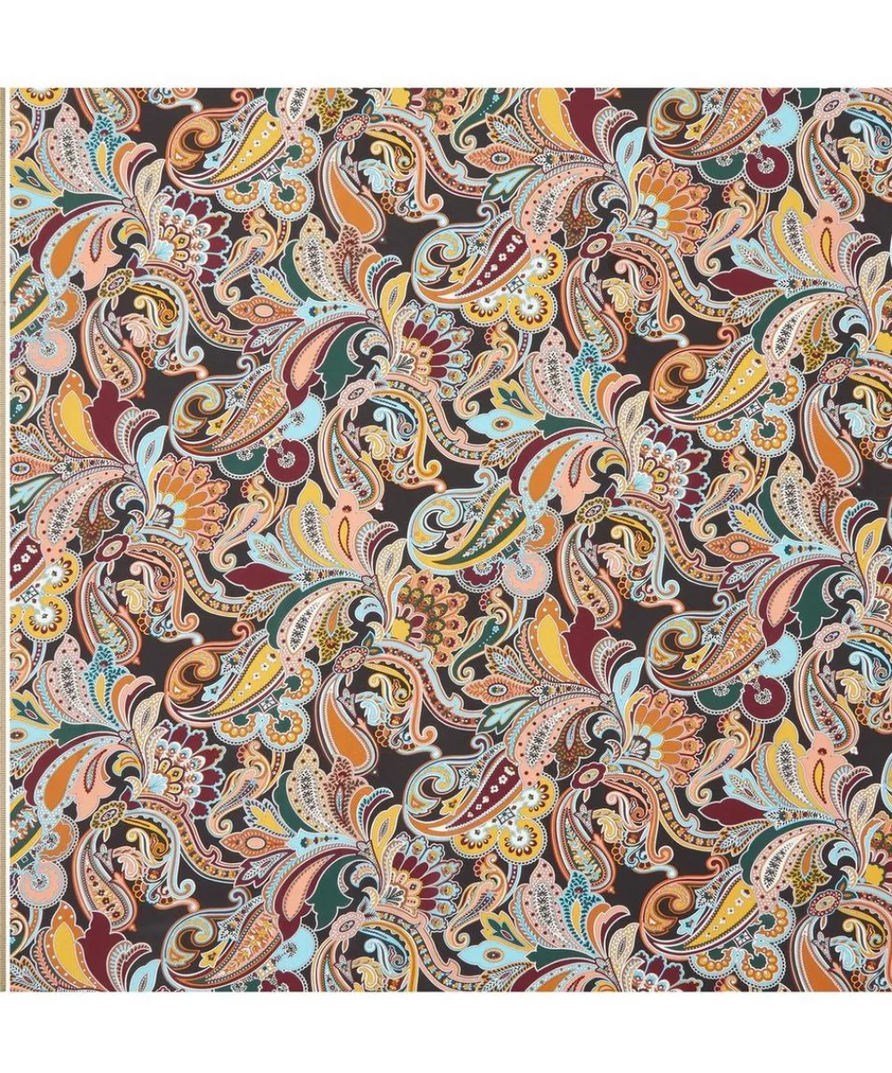 Liberty Fabrics Crepe De Chine^Paisley Fanfare Crepe de Chine