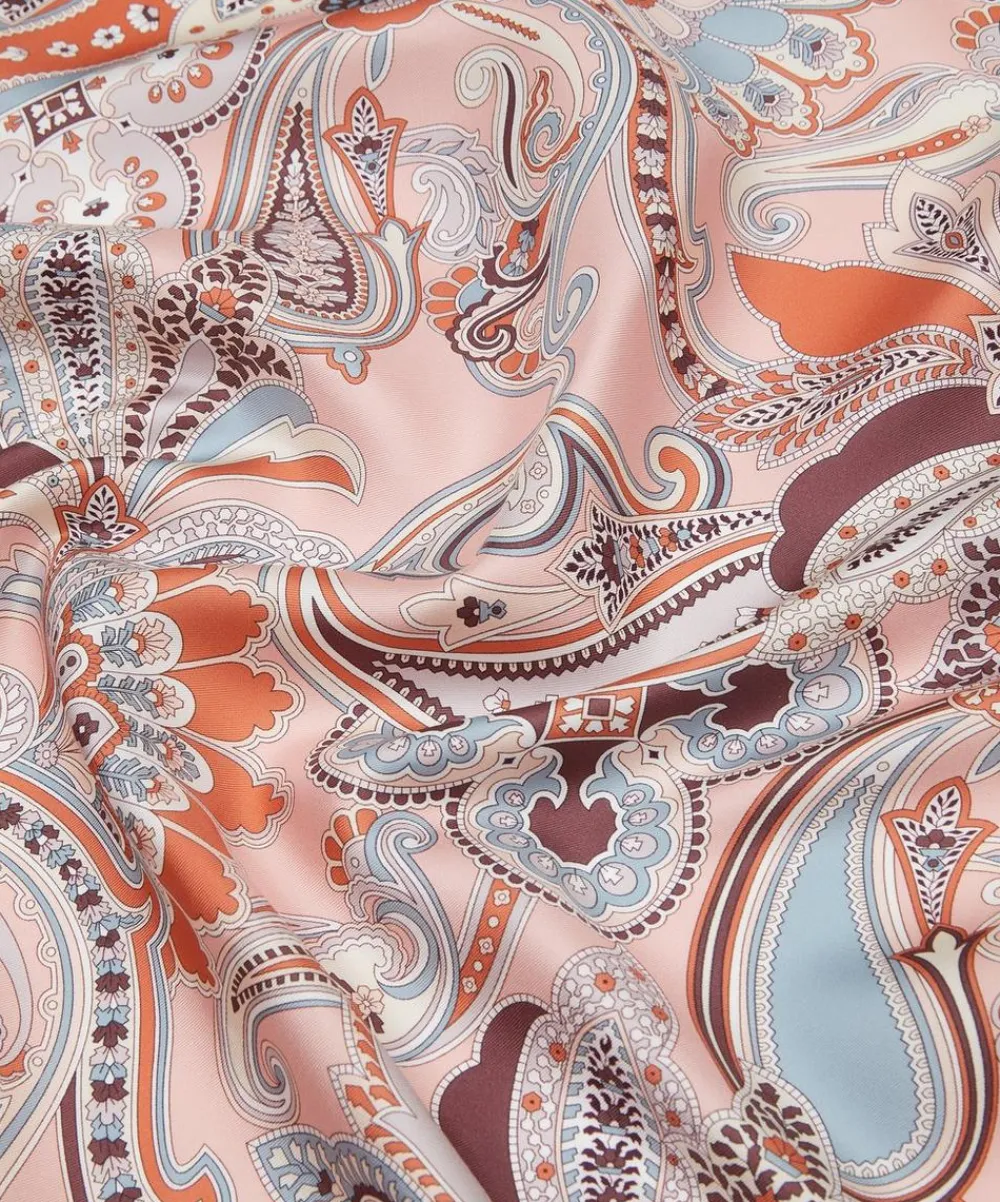 Liberty Fabrics Monument Twill^Paisley Fanfare Silk Twill