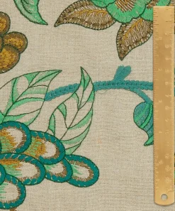 Liberty Interiors Furnishing Fabrics^Palampore Embroidery in Jade