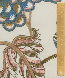 Liberty Interiors Furnishing Fabrics^Palampore Embroidery in Lapis