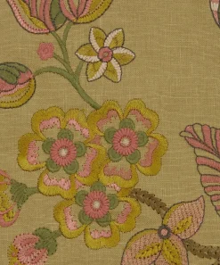 Liberty Interiors Furnishing Fabrics^Palampore Embroidery in Lacquer