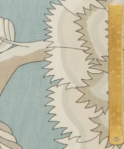 Liberty Interiors Furnishing Fabrics^Palampore Trail Landsdowne Linen in Lichen