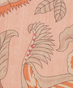 Liberty Interiors Furnishing Fabrics^Palampore Trail Landsdowne Linen in Lacquer