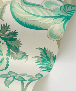 Liberty Interiors Wallpaper^Palampore Trail Wallpaper in Jade