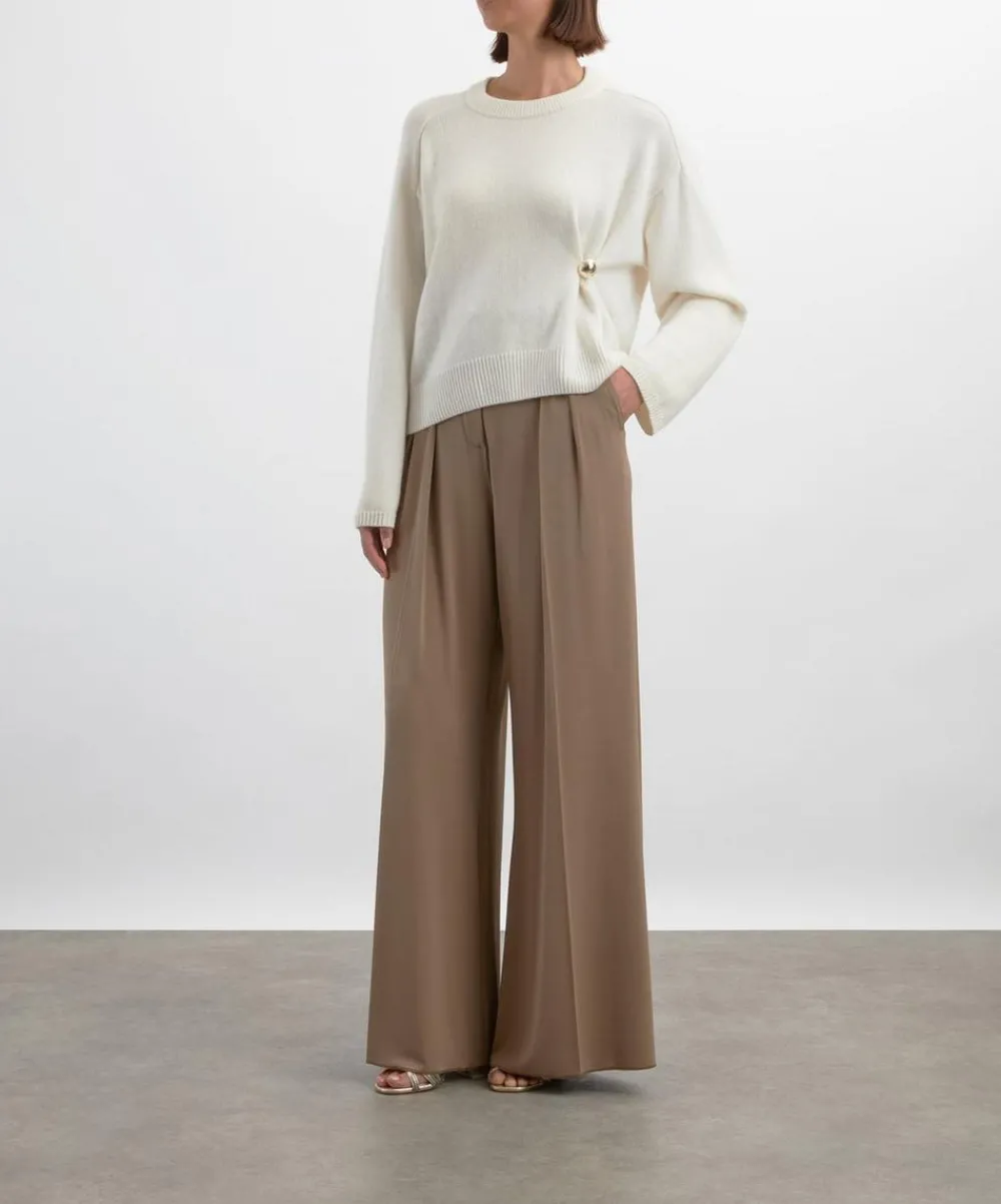 S Max Mara Trousers & Shorts^Palanca Flowing Wide-Leg Trousers