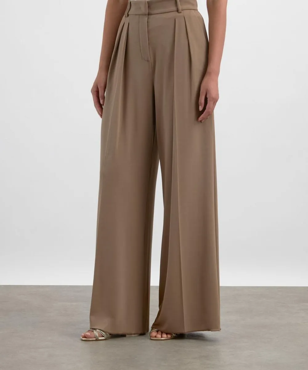 S Max Mara Trousers & Shorts^Palanca Flowing Wide-Leg Trousers
