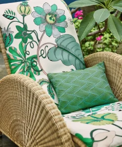 Liberty Interiors Furnishing Fabrics^Palazzo Westbrook in Aqua – Outdoor