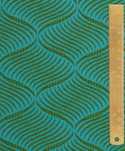 Liberty Interiors Furnishing Fabrics^Palazzo Westbrook in Aqua – Outdoor