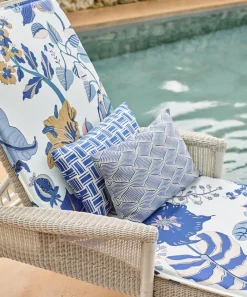 Liberty Interiors Furnishing Fabrics^Palazzo Westbrook in Lapis – Outdoor