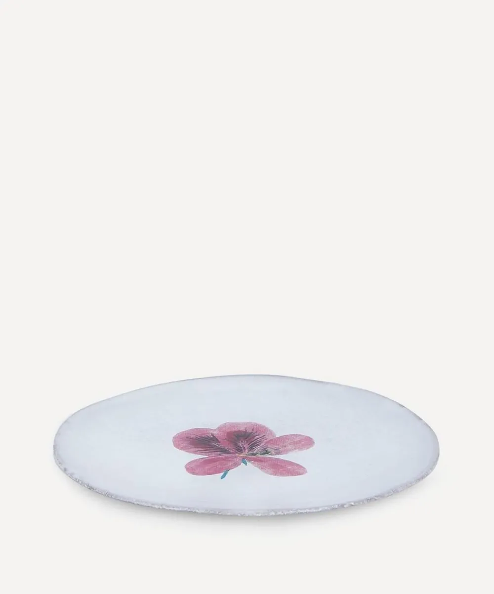 Astier de Villatte Tableware^Pansy Saucer