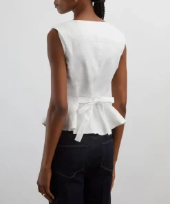 Reformation Tops^Paolina Linen Top