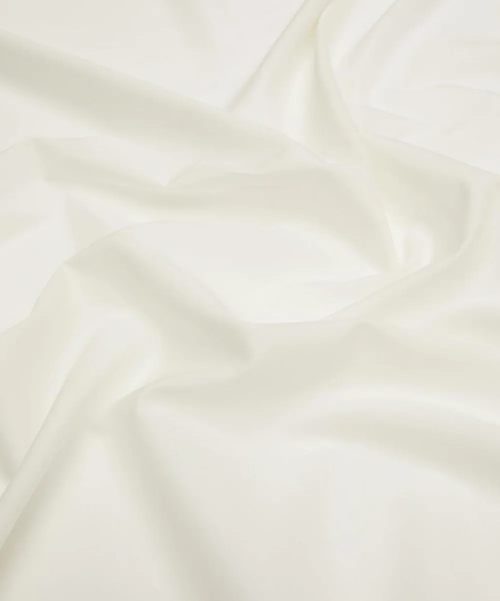 Liberty Fabrics Classic Tana Lawn|Tana Lawn™ Cotton^Paper White Plain Tana Lawn™ Cotton