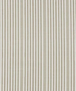 Liberty Interiors Furnishing Fabrics^Park Stripe Cotton in Flax