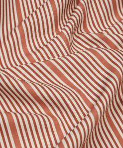Liberty Interiors Furnishing Fabrics^Park Stripe Cotton in Galah Pink