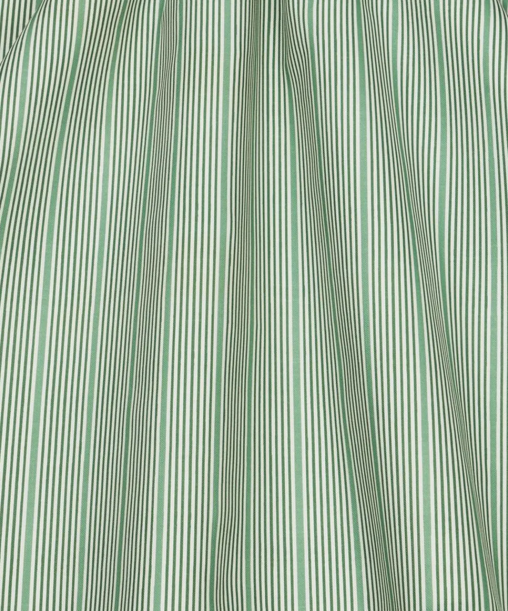 Liberty Interiors Furnishing Fabrics^Park Stripe Cotton in Purslane
