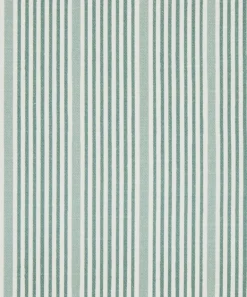 Liberty Interiors Furnishing Fabrics^Park Stripe Cotton in Salvia