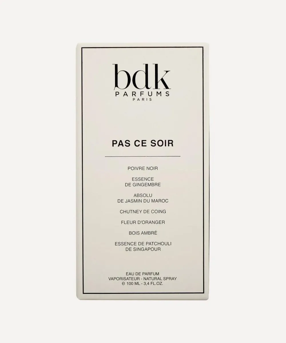 BDK Parfums Womens Perfume^Pas Ce Soir Eau de Parfum 100ml