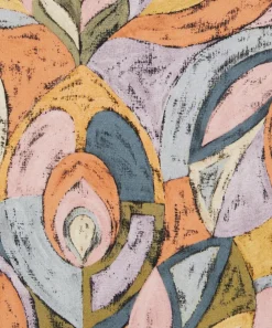 Liberty Fabrics Crepe De Chine^Pastel Peacock Crepe de Chine