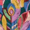 Liberty Fabrics Crepe De Chine^Pastel Peacock Crepe de Chine