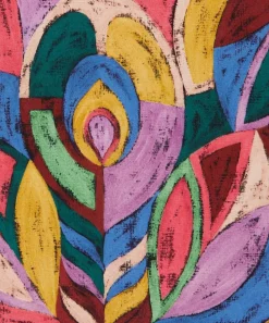 Liberty Fabrics Crepe De Chine^Pastel Peacock Crepe de Chine