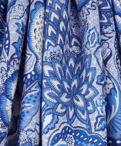 Liberty Interiors Furnishing Fabrics^Patricia Ladbroke Linen in Lapis