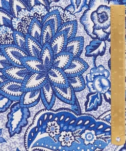 Liberty Interiors Furnishing Fabrics^Patricia Ladbroke Linen in Lapis