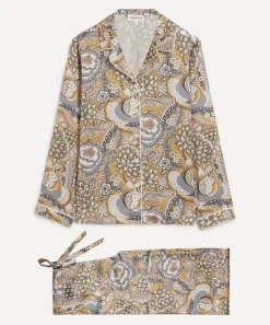 Liberty Sleepwear^Patricia Silk-Satin Cotton Pyjama Set