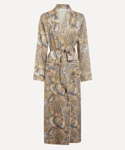 Liberty Sleepwear^Patricia Silk-Satin Robe