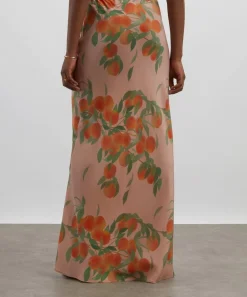 Bernadette Skirts^Peachtree Emily Silk Maxi Skirt