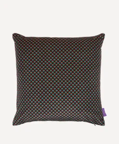 Liberty Cushions^Peacock Garden Square Velvet Cushion