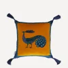 Liberty Cushions|Living Room^Peacock Garden Velvet Cushion