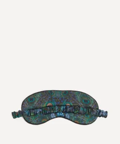 Liberty Sleepwear^Peacock Manor Silk Satin Eye Mask