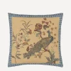 John Derian Cushions^Peacock Toile Cushion