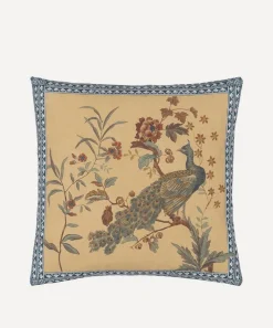 John Derian Cushions^Peacock Toile Cushion