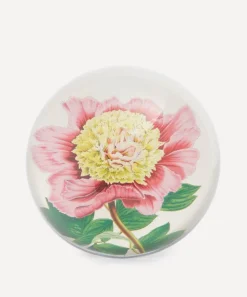 John Derian Stationery And Games^Peony Albifl Paperweight