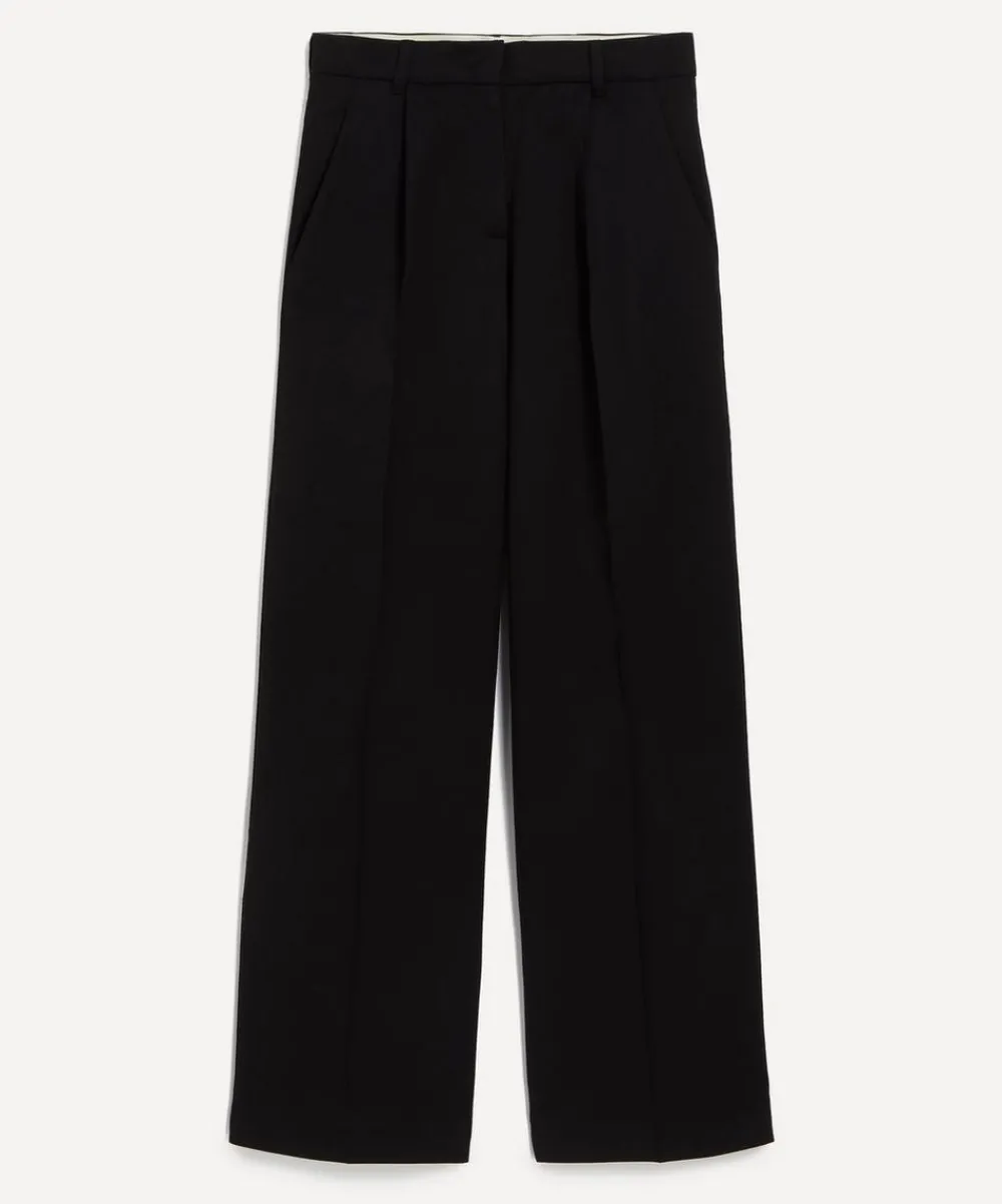 AKYN Trousers & Shorts^Perla Black Trousers
