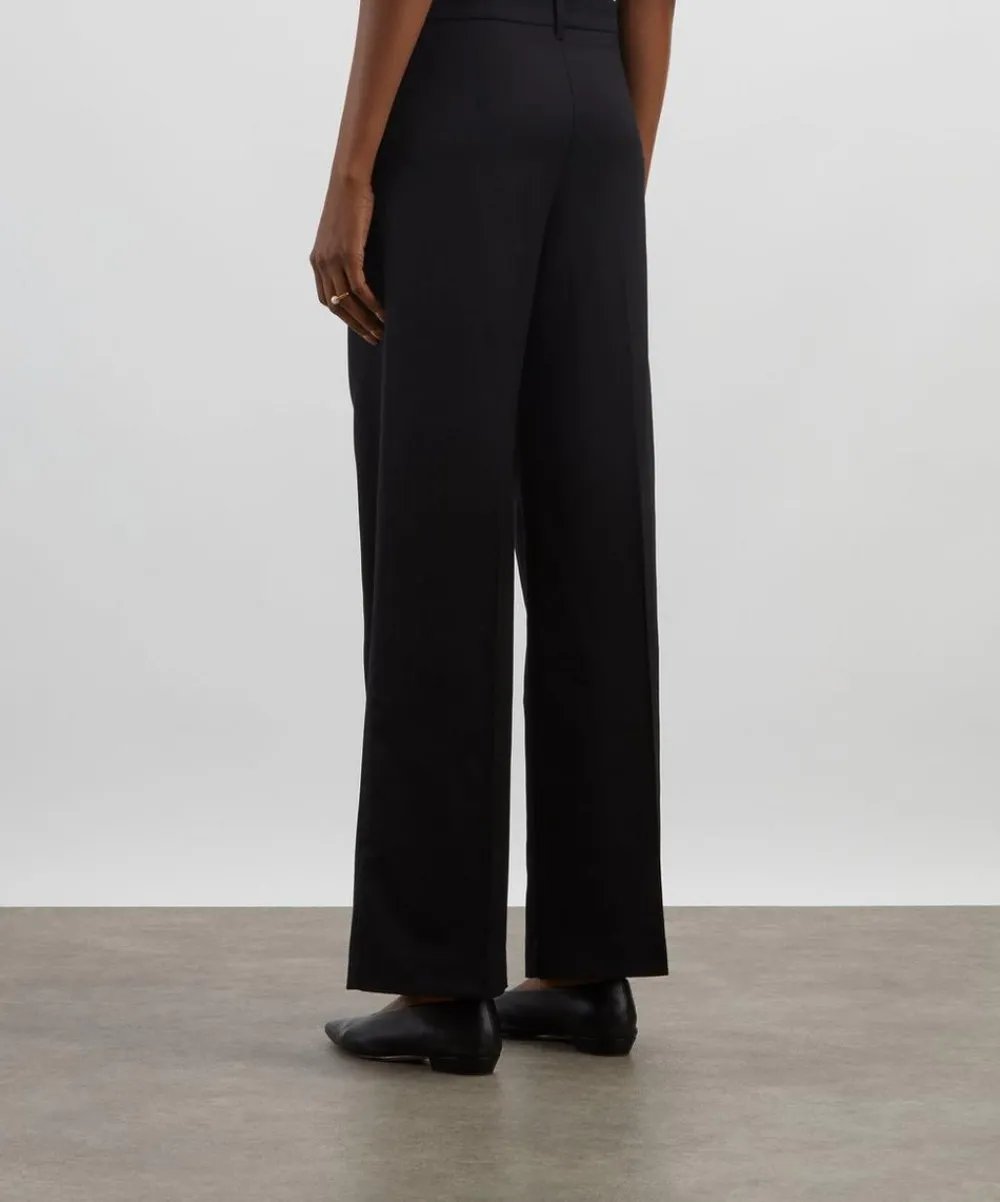 AKYN Trousers & Shorts^Perla Black Trousers