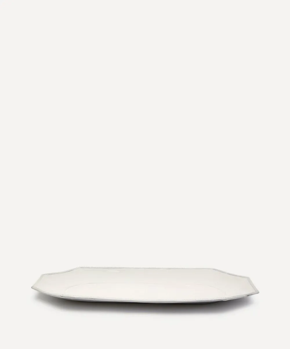 Astier de Villatte Tableware^Perles Large Platter