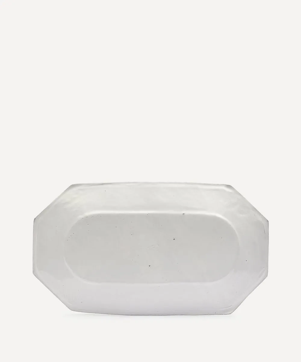 Astier de Villatte Tableware^Perles Large Platter