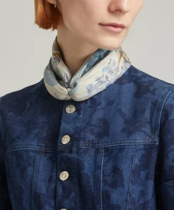 Liberty Scarves^Persian Gardens 90x90 Silk Scarf