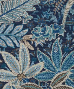 Liberty Interiors Furnishing Fabrics^Persian Voyage Amersham Linen-Blend in Lapis