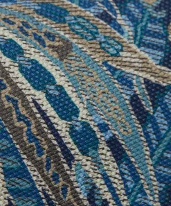 Liberty Interiors Furnishing Fabrics^Persian Voyage Amersham Linen-Blend in Lapis