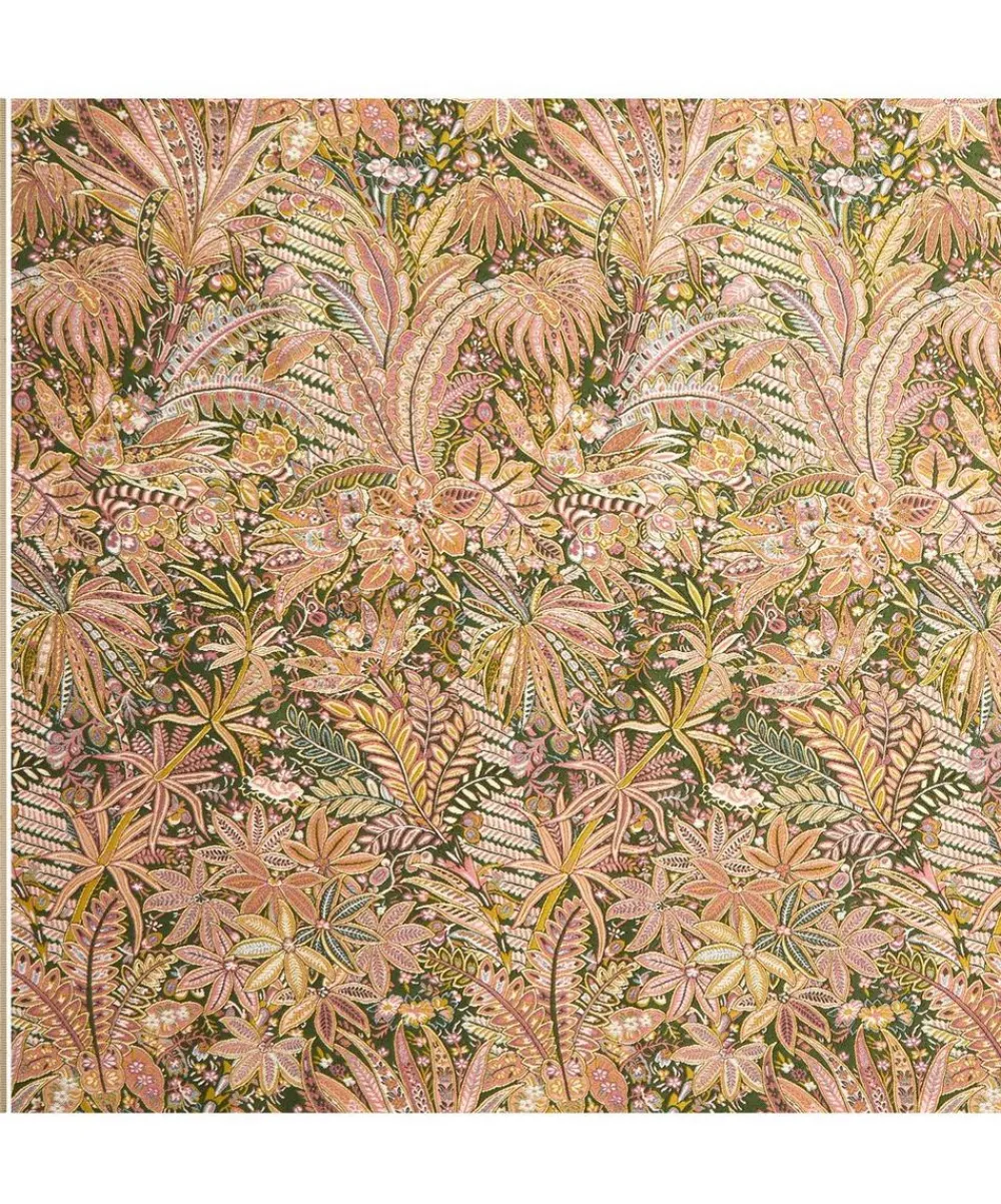 Liberty Interiors Furnishing Fabrics^Persian Voyage Jacquard Gatton in Lacquer – Outdoor