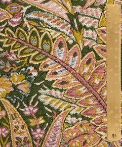 Liberty Interiors Furnishing Fabrics^Persian Voyage Jacquard Gatton in Lacquer – Outdoor