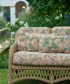 Liberty Interiors Furnishing Fabrics^Persian Voyage Jacquard Gatton in Lacquer – Outdoor