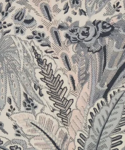 Liberty Interiors Furnishing Fabrics^Persian Voyage Landsdowne Linen in Pewter