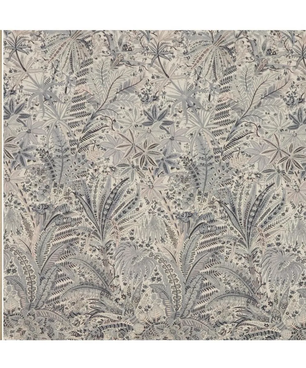 Liberty Interiors Furnishing Fabrics^Persian Voyage Landsdowne Linen in Pewter