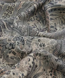 Liberty Interiors Furnishing Fabrics^Persian Voyage Landsdowne Linen in Pewter